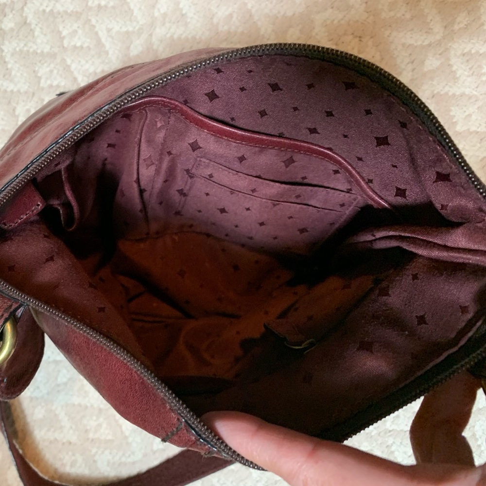 Fossil leather crossbody - Picture 4 of 10